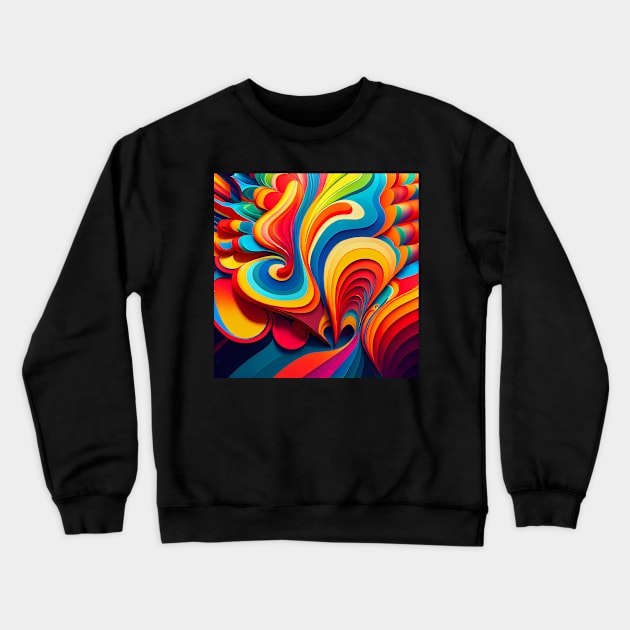 Fine Arts Crewneck Sweatshirt by Flowers Art by PhotoCreationXP